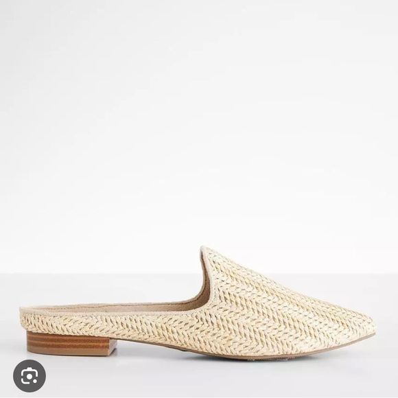 MIA Women's Woven Cream Mules - Picture 1 of 7